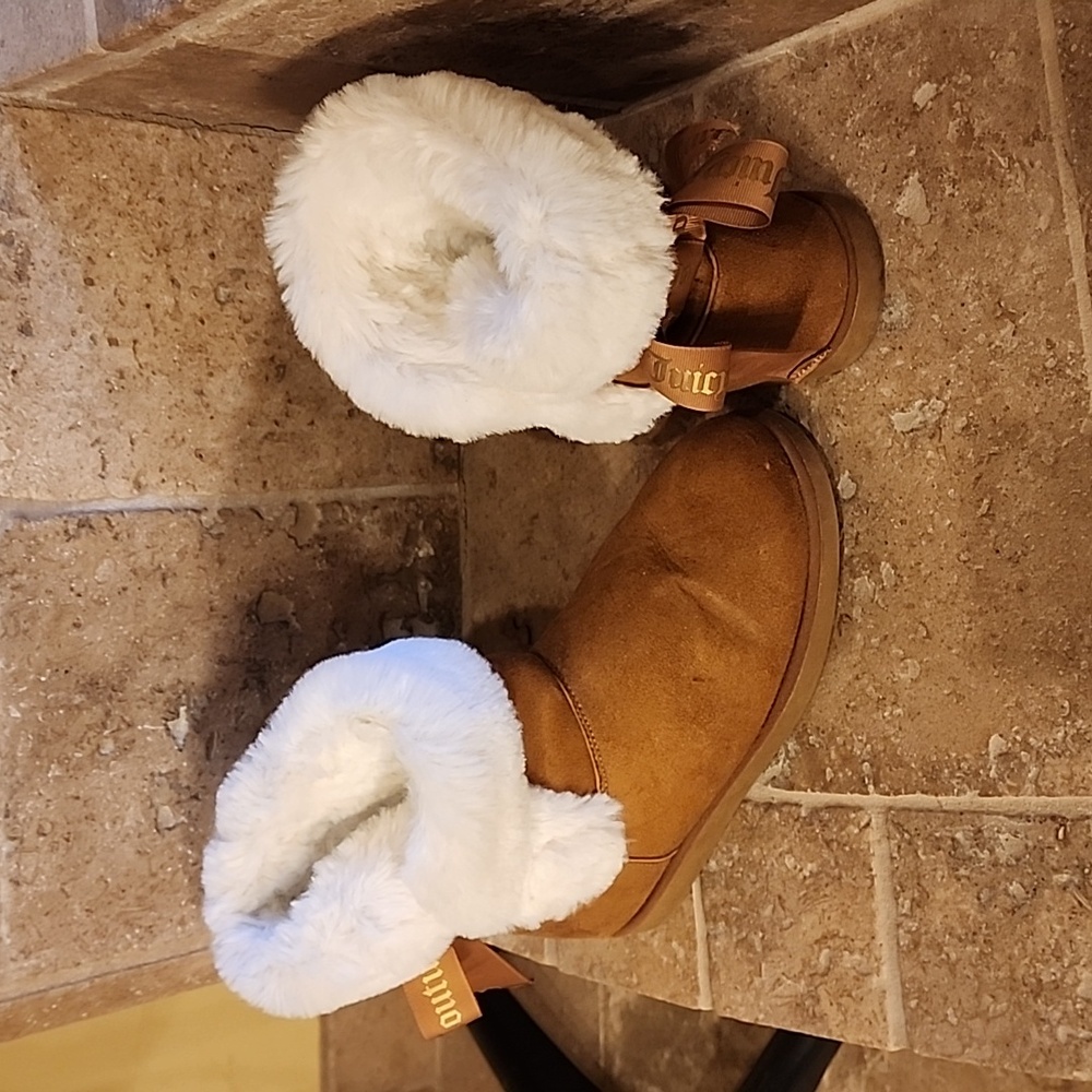 Juicy Couture Fur Lined Boots